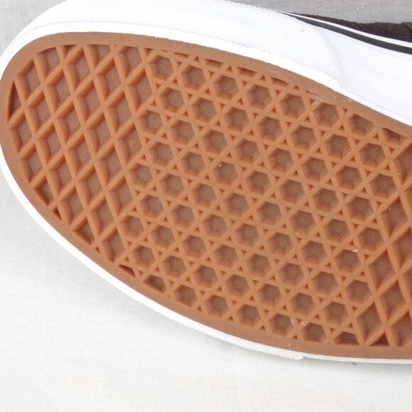 Vans Asher Deluxe Skate Shoes 9 Brown Slip-On VN000CSYCFF Comfort Textile main image 5